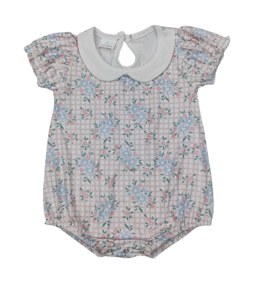 Light Pink Floral Collar Bubble