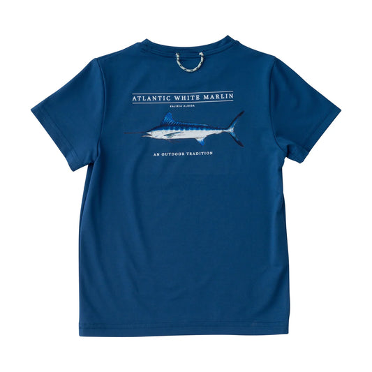 Prodoh Performance T-Shirt - Navy Marlin