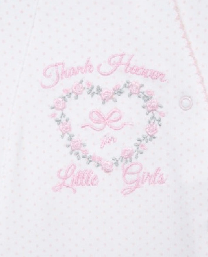 Thank Heavens for Little Girls Footie