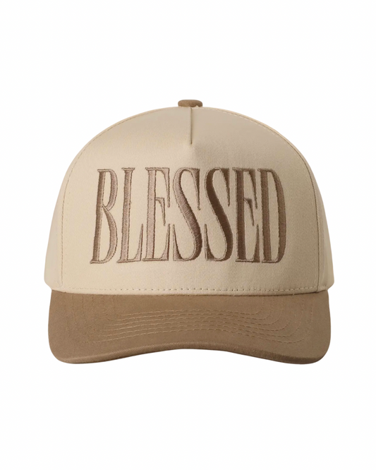 “Blessed” Embroidered Hat