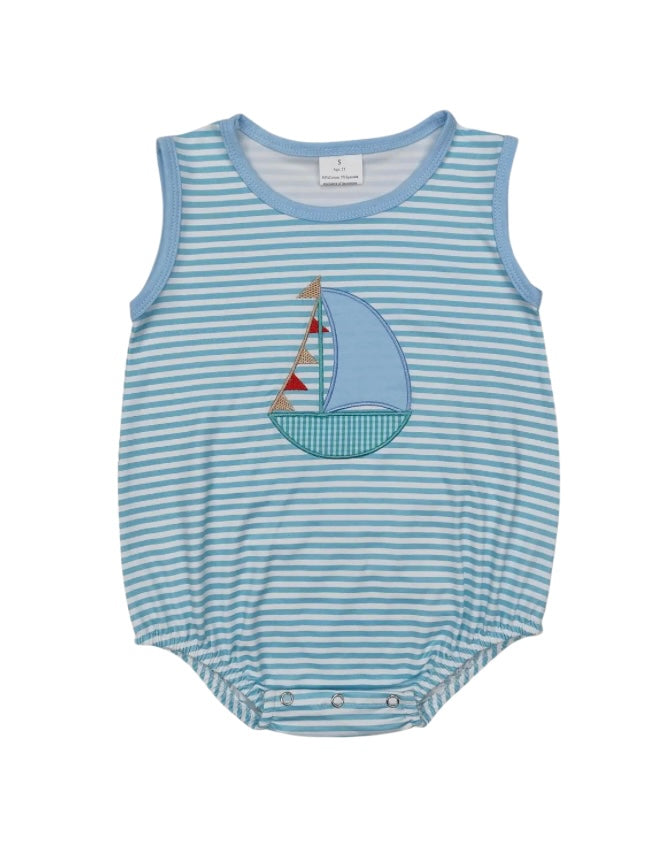 Sailboat Appliqué Bubble