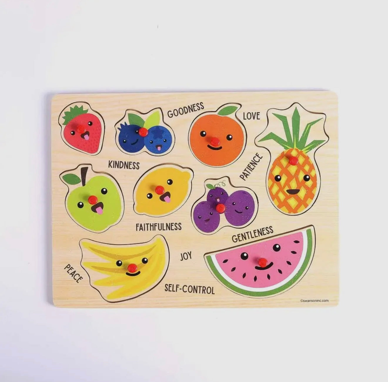 Fruits of the Spirit Wooden Puzzle