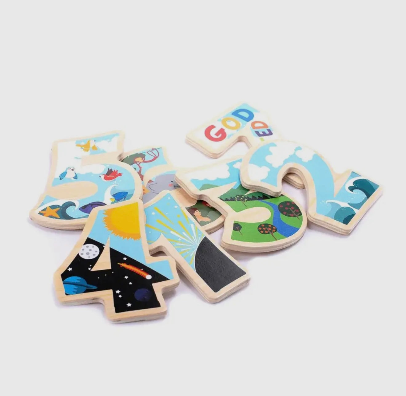 God’s Creation Wooden Puzzle