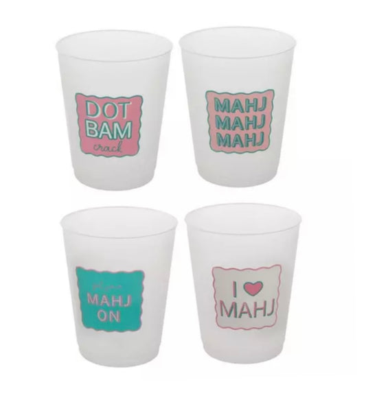 Mahjong Cups - 4pk