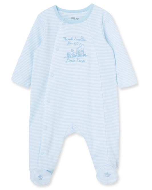 Thank Heaven for Little Boys Footie