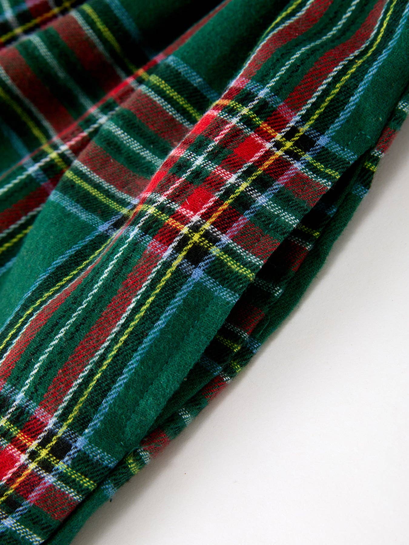 Green Plaid Mommy and Me Matching Dress | Adult