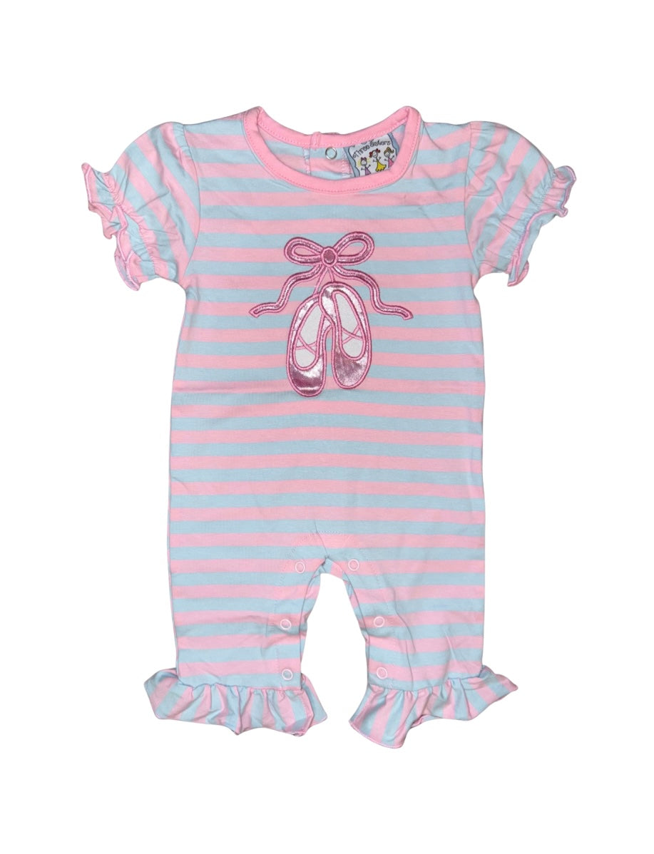 Appliqué Ballet Romper