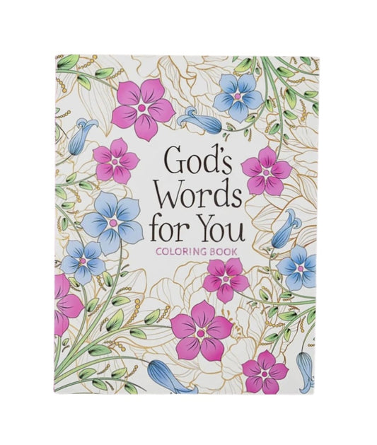 “God’s Word For You” Adult Coloring Book