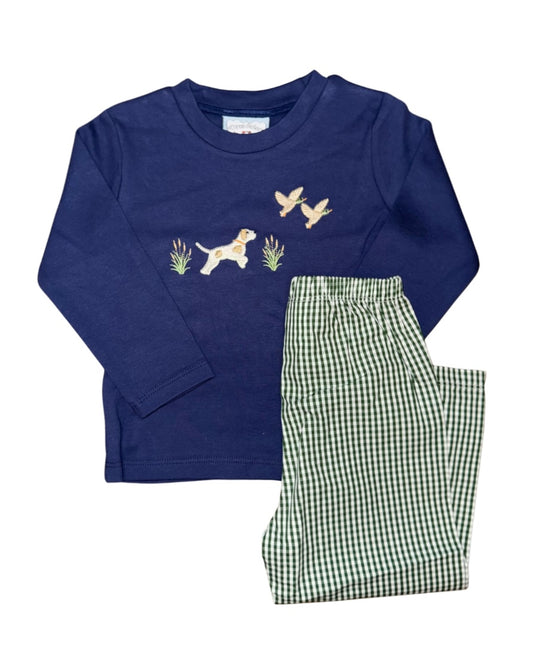 Embroidered Duck Hunting Pant Set