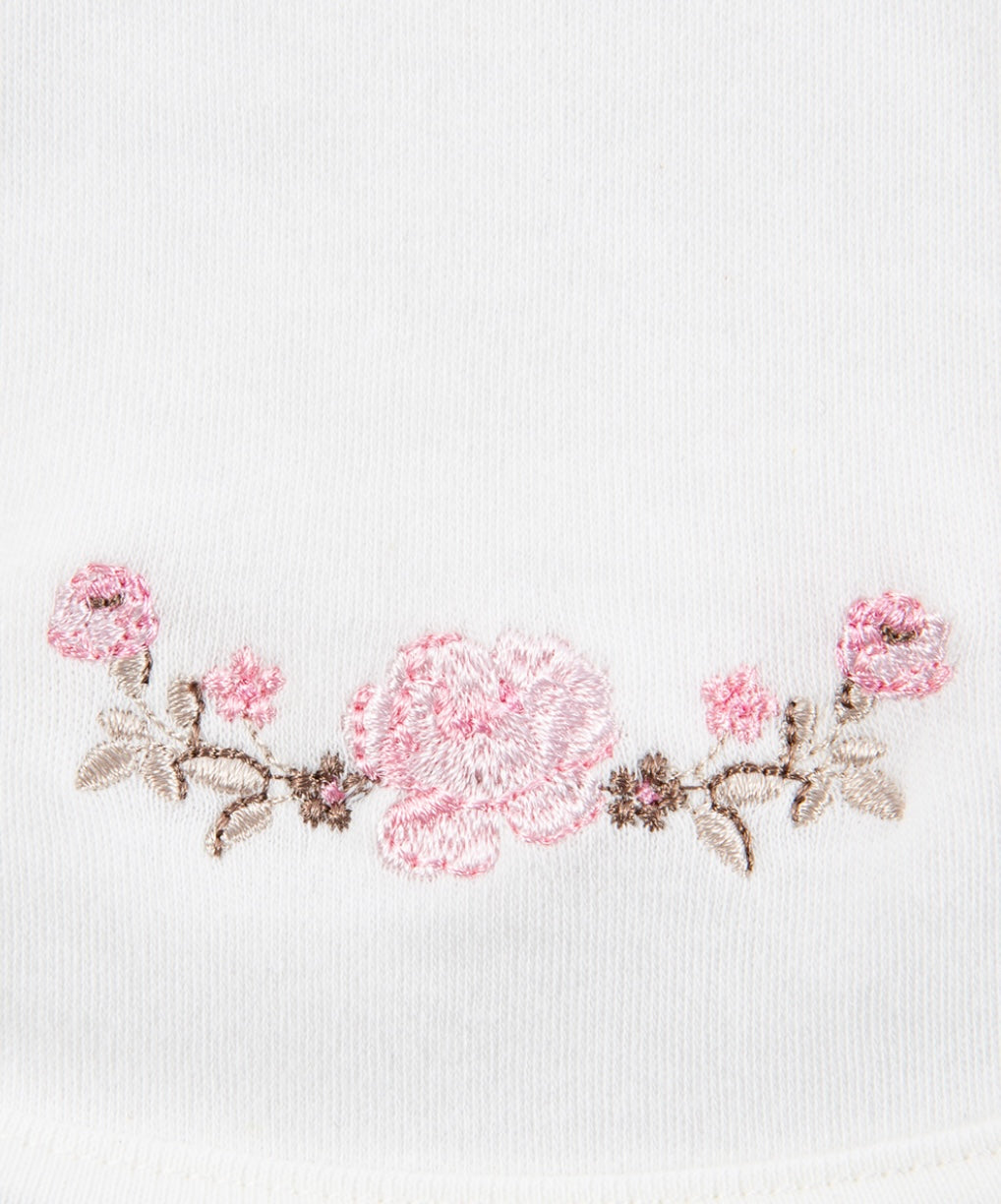 Vintage Rose Set (2 Bibs & 1 Burp Cloth)