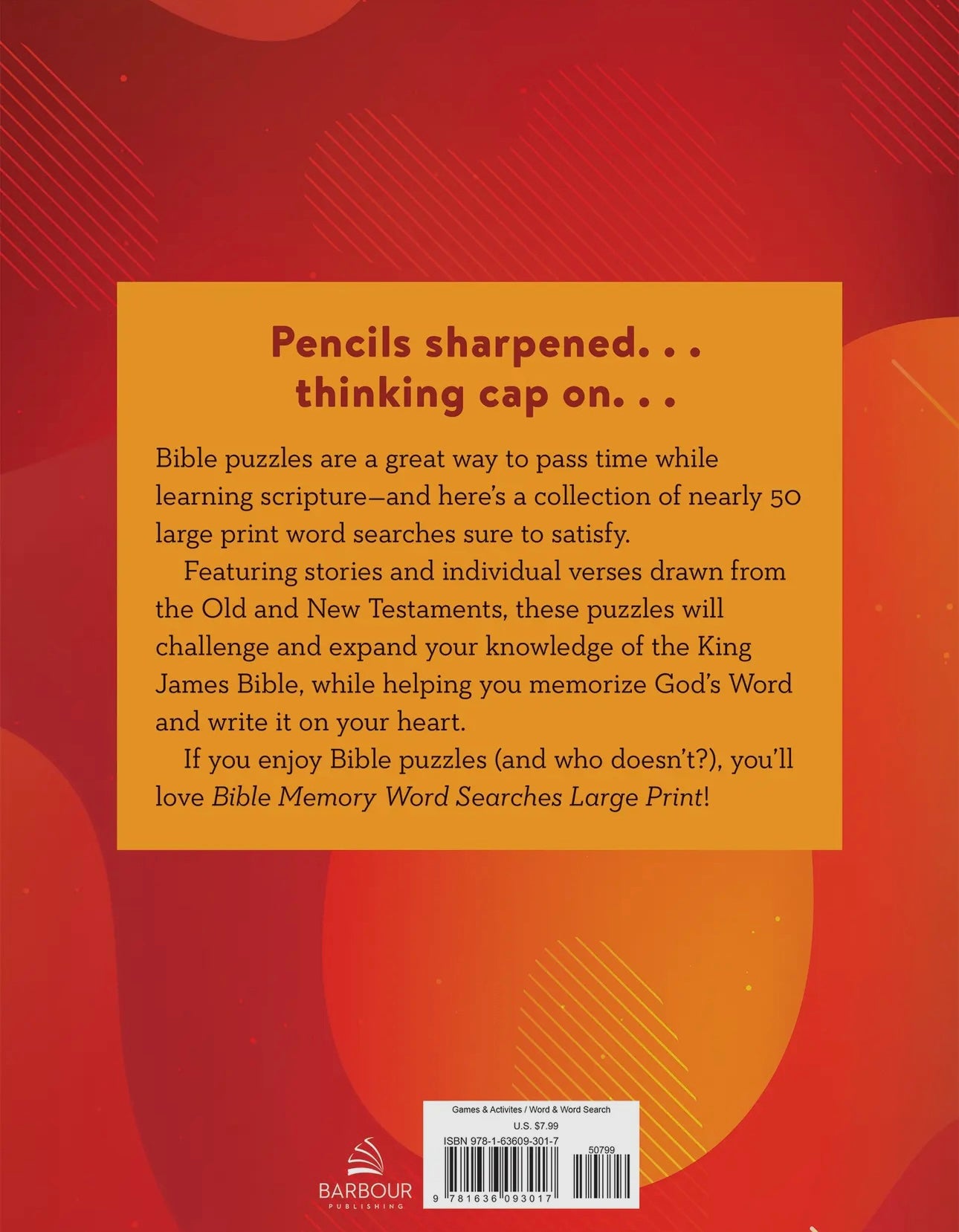 Bible Memory Word Searches for Kids