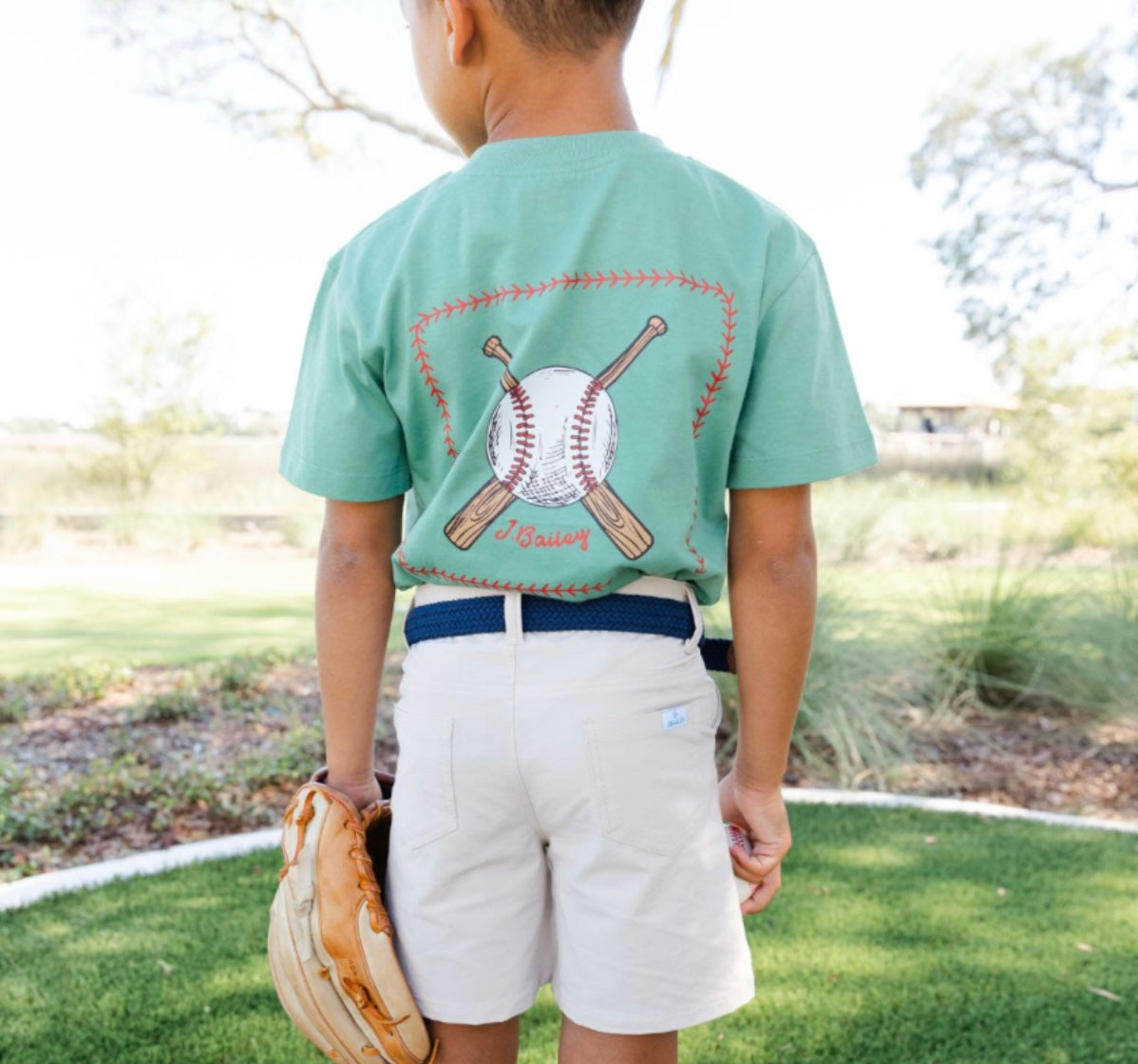 Baseball J. Bailey Logo Tee