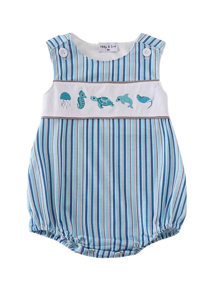 Embroidered Sea Animal Bubble