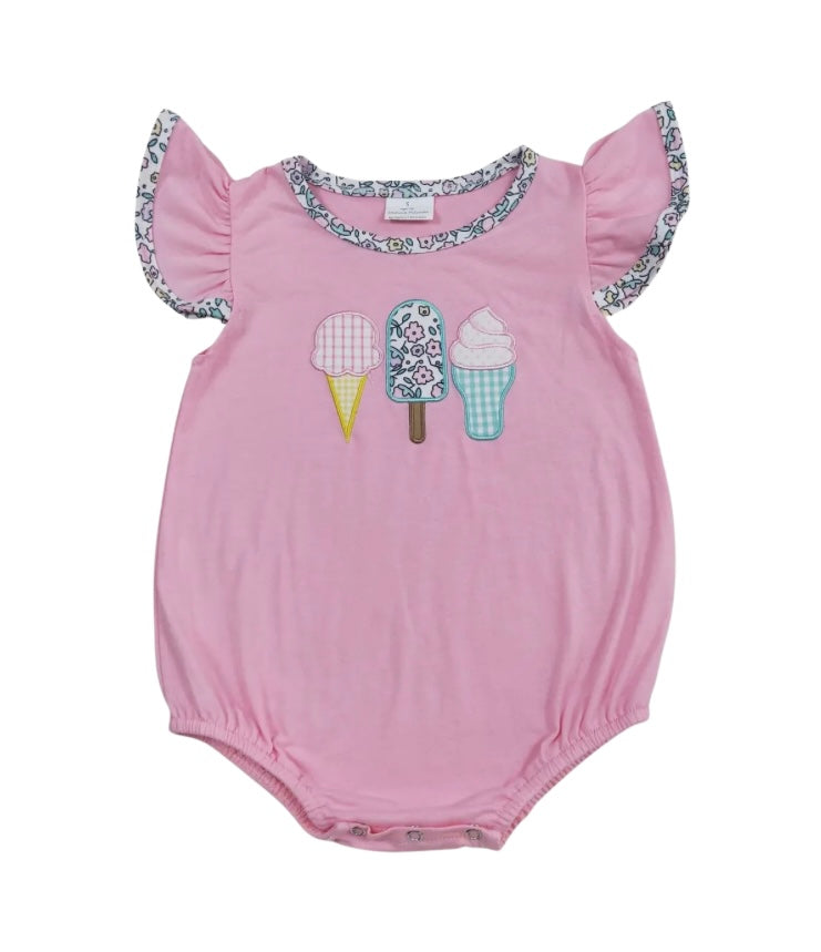 Ice Cream Appliqué Bubble
