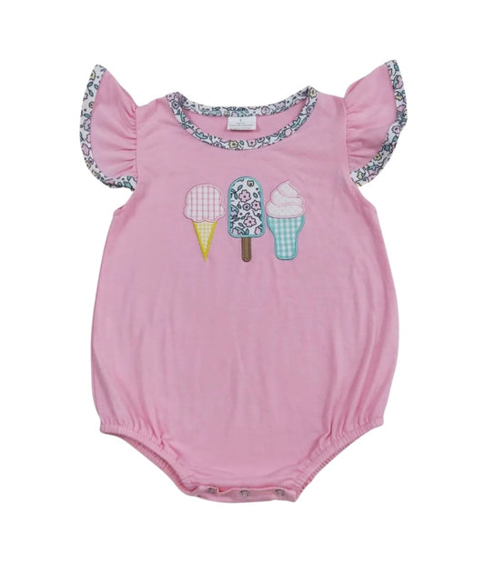 Ice Cream Appliqué Bubble