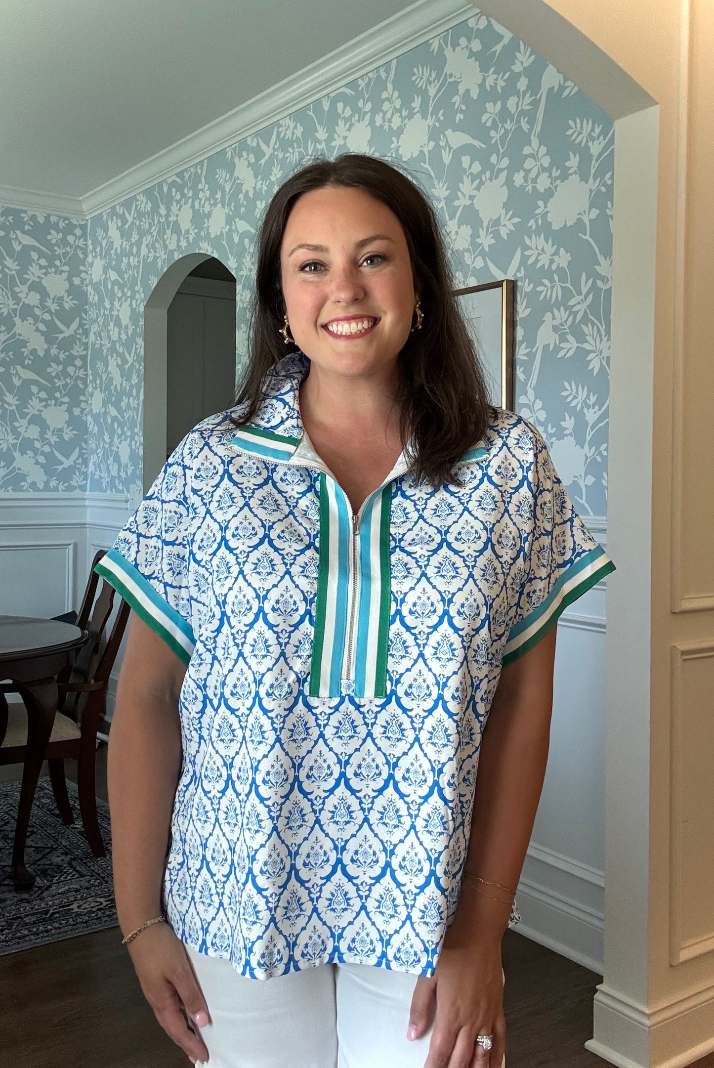“Blue Belle” Top