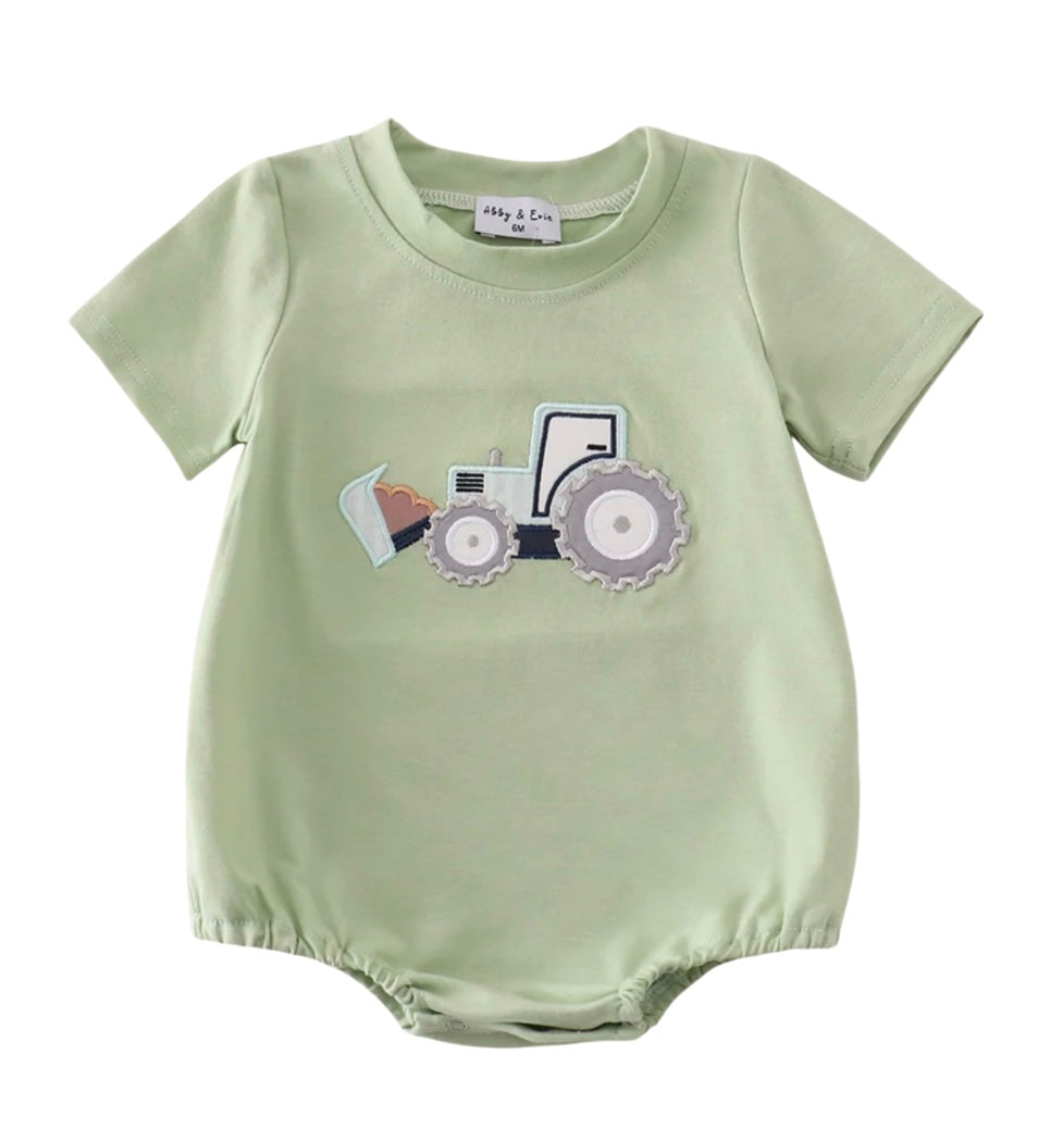 Excavator Appliqué Bubble