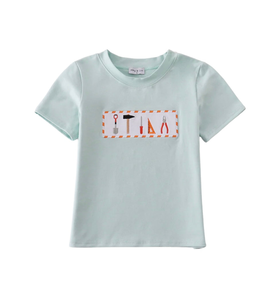 Embroidered Tools Top
