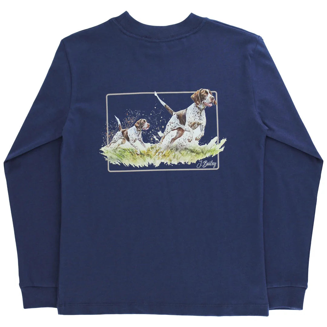 J. Bailey Long Sleeve Tee - Pointers