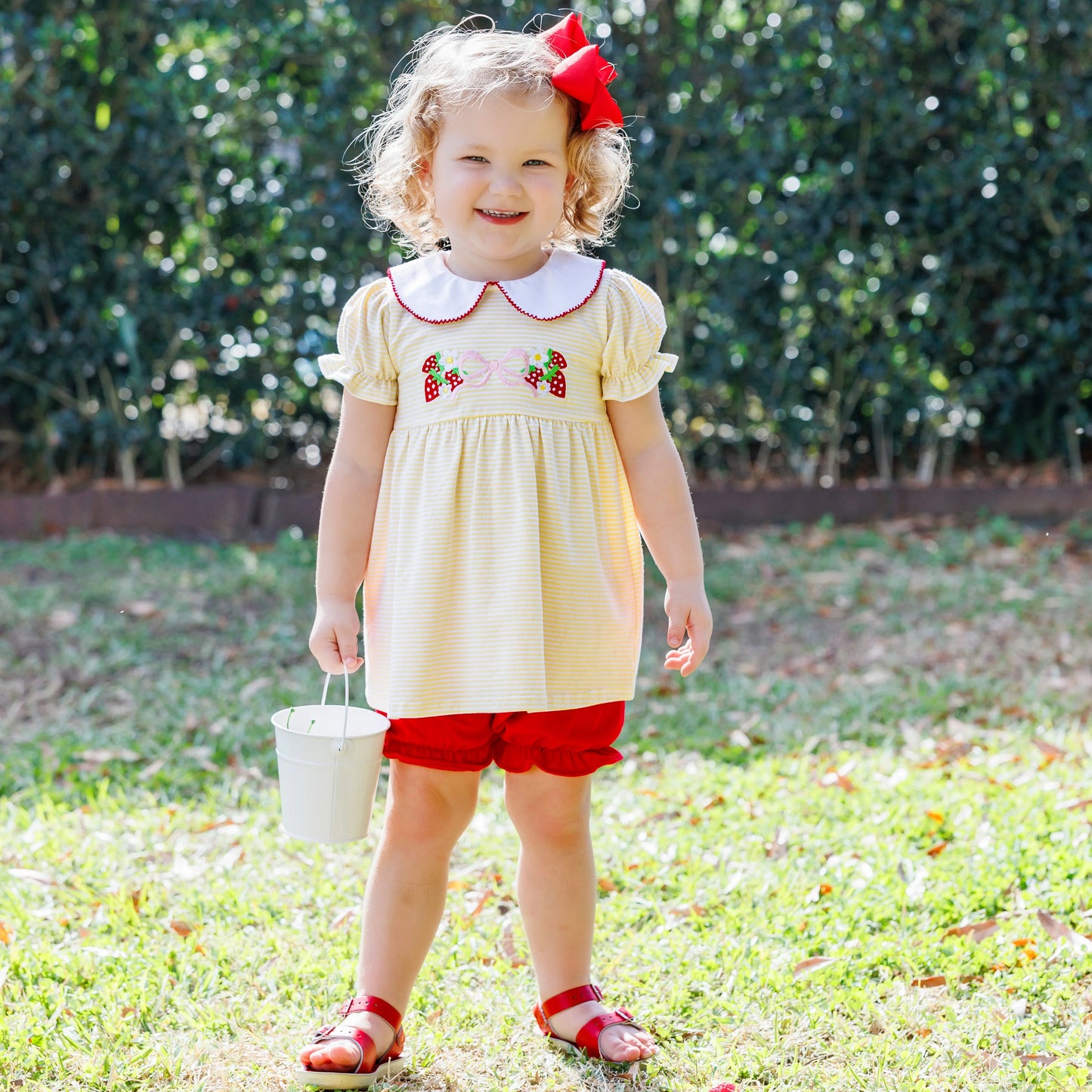 Strawberry Bloomer Set