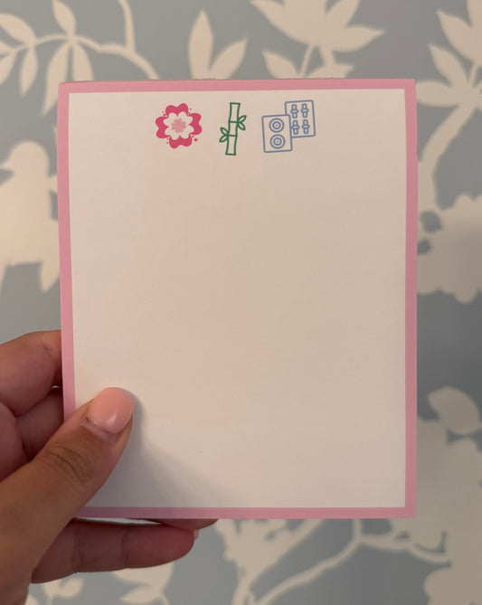 Mahjong Notepad (4x5)