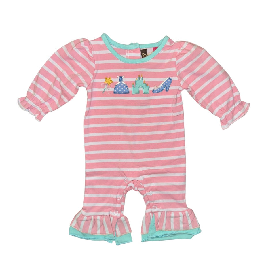 Appliqué Princess Romper