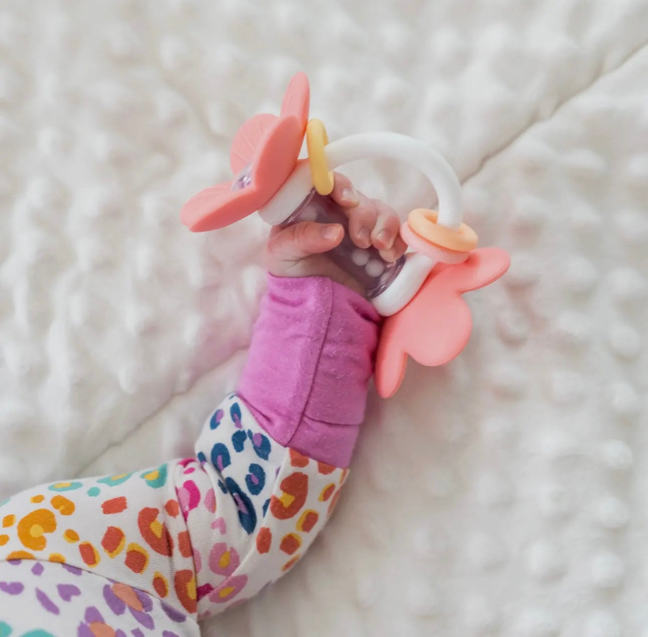 Flower Teething Rattle