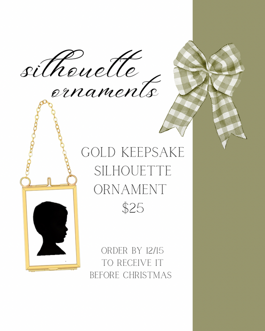 Silhouette Ornament