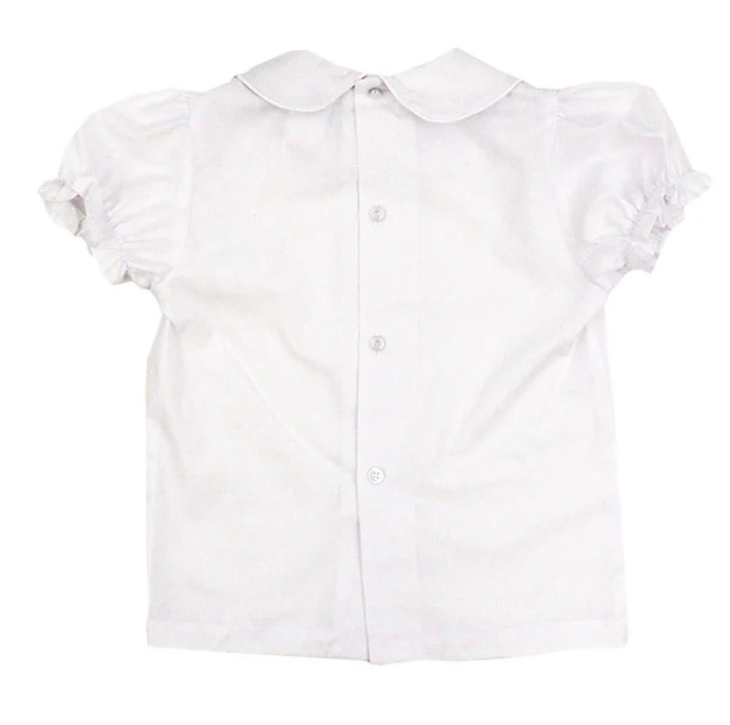 Bailey Boy’s White Button Back Blouse