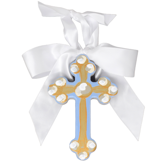 Joy — Hand-Painted 6" Cross