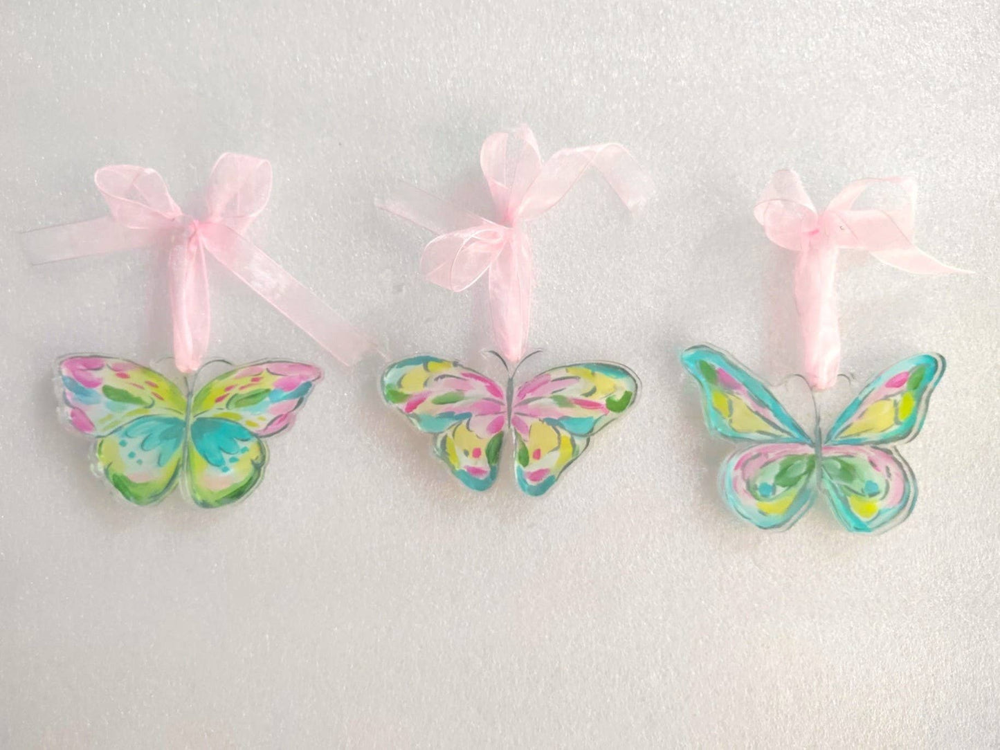 Holly Acrylic Butterfly Ornament – Colorful Gift & Home Decor