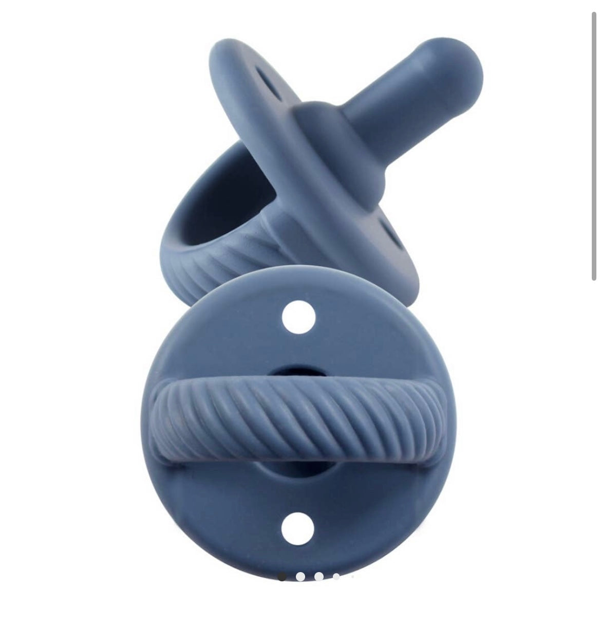 Itzy Ritzy Sweetie Soother Pacifier Set - Navy