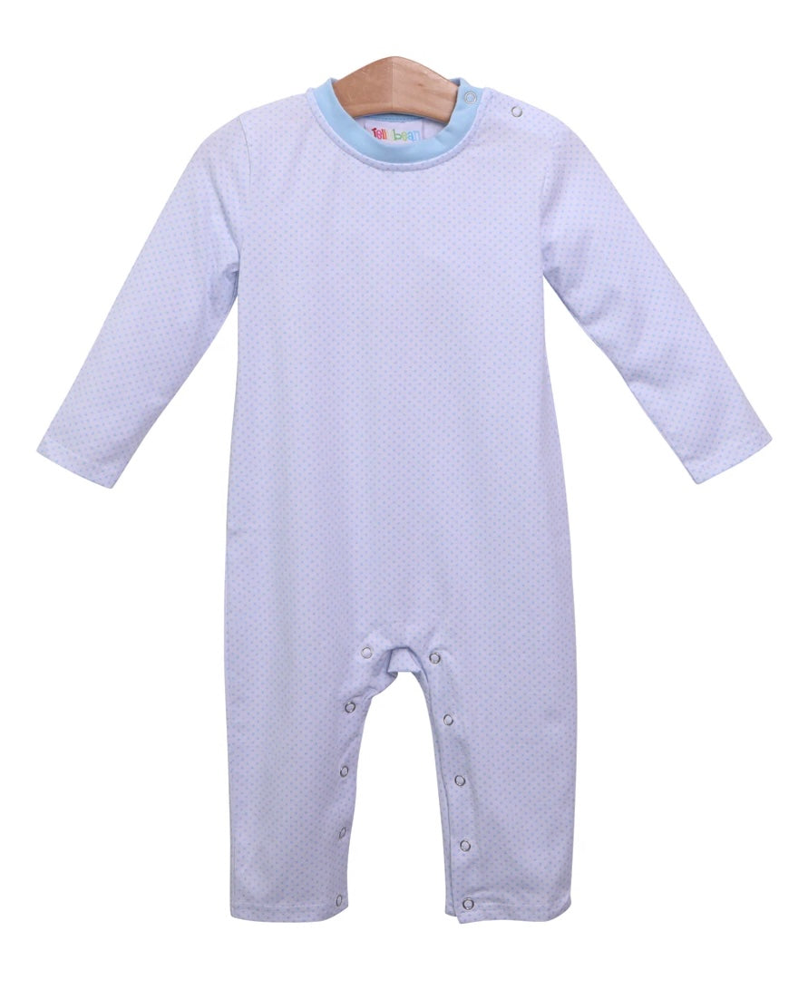 Blue Dot Romper
