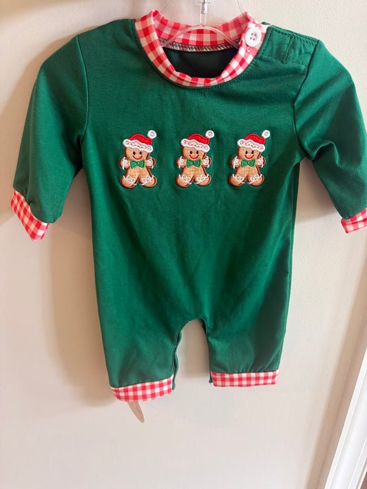 Gingerbread Romper
