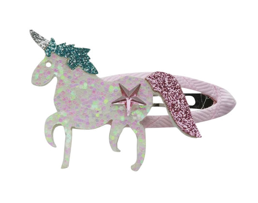 Sparkly Unicorn Hairclip