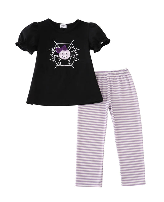 Purple Spider Appliqué Set