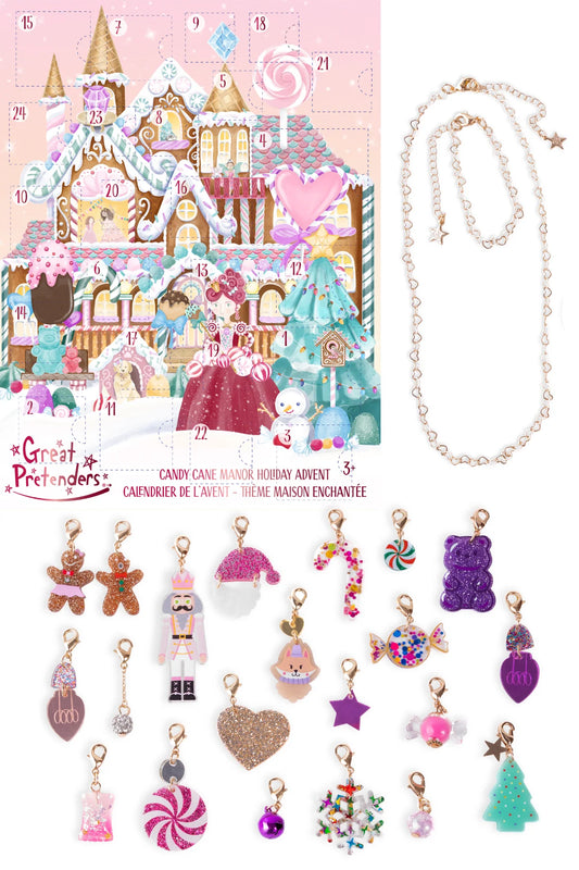 Candy Cane Manor Holiday Jewelry Advent Calendar