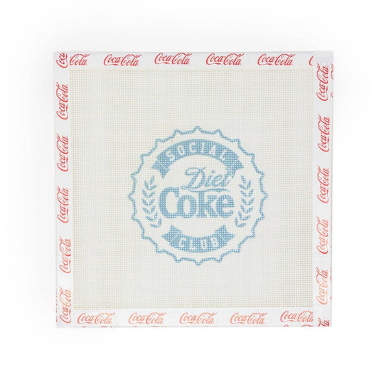 Diet Coke Social Club Needlepoint Canvas | Licensed Coca-Cola® Product