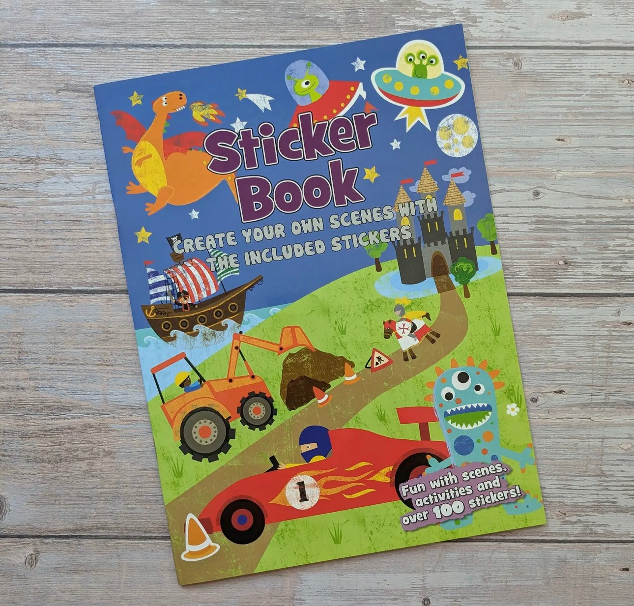 Create the Scene Sticker Book