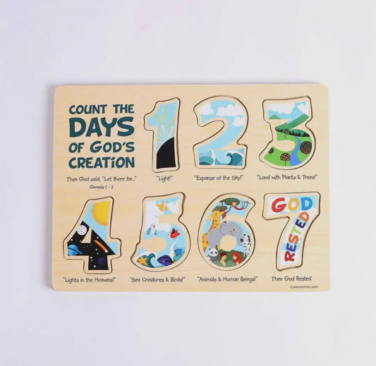 God’s Creation Wooden Puzzle