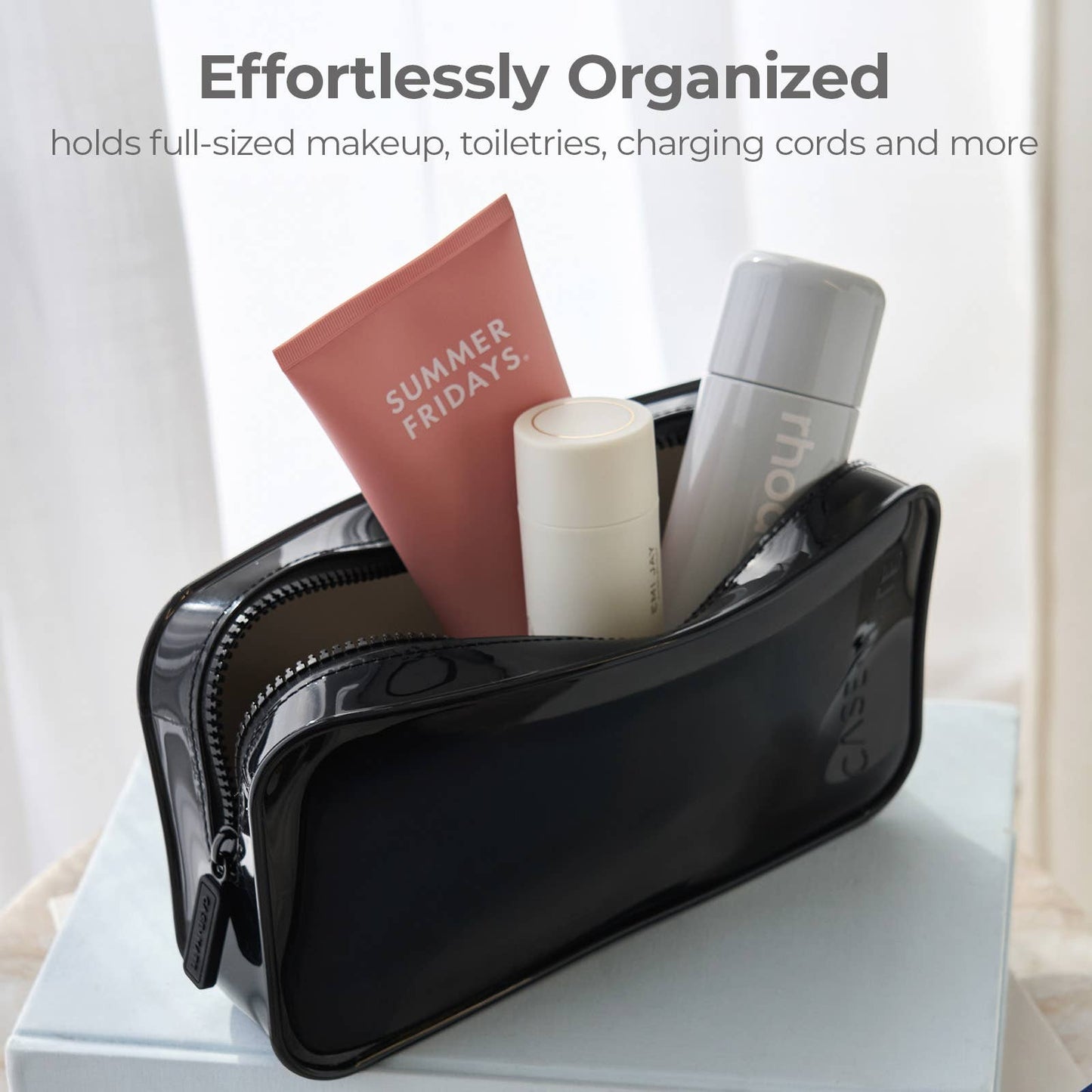 Case-Mate Jelly Makeup Bag: Carolina Blue