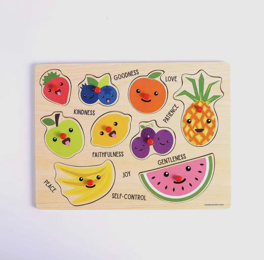 Fruits of the Spirit Wooden Puzzle