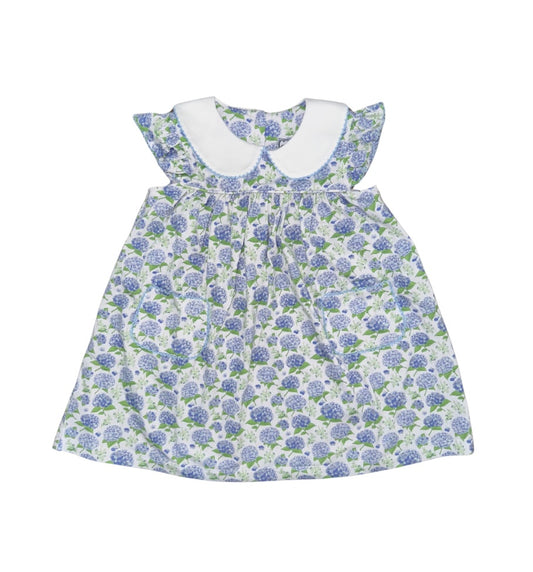 Hydrangea Picot Trim Dress