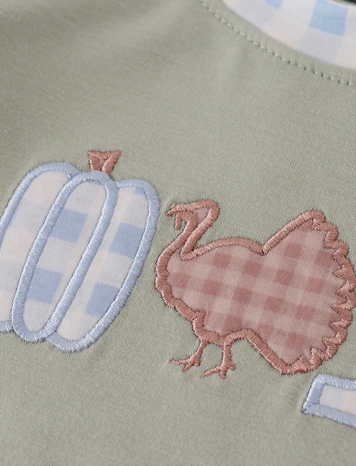 Thanksgiving Appliqué Romper