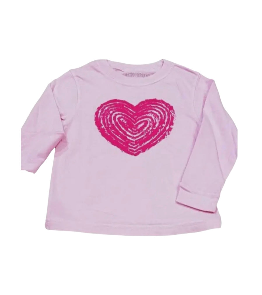 Long Sleeve Heart Tee