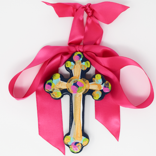 Faithfulness — Hand-Painted 6" Cross