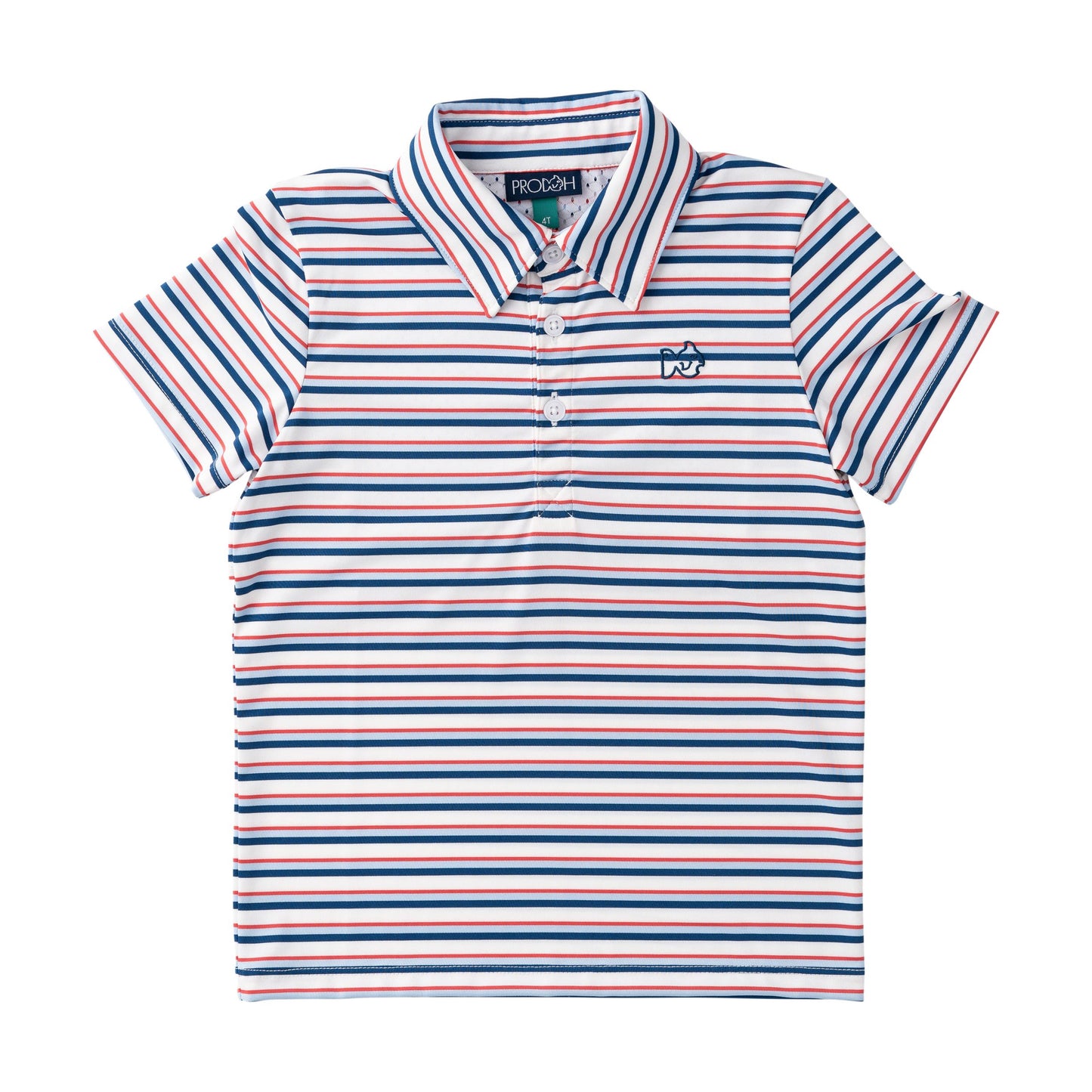 Prodoh Pro Performance Polo - Independence Stripe