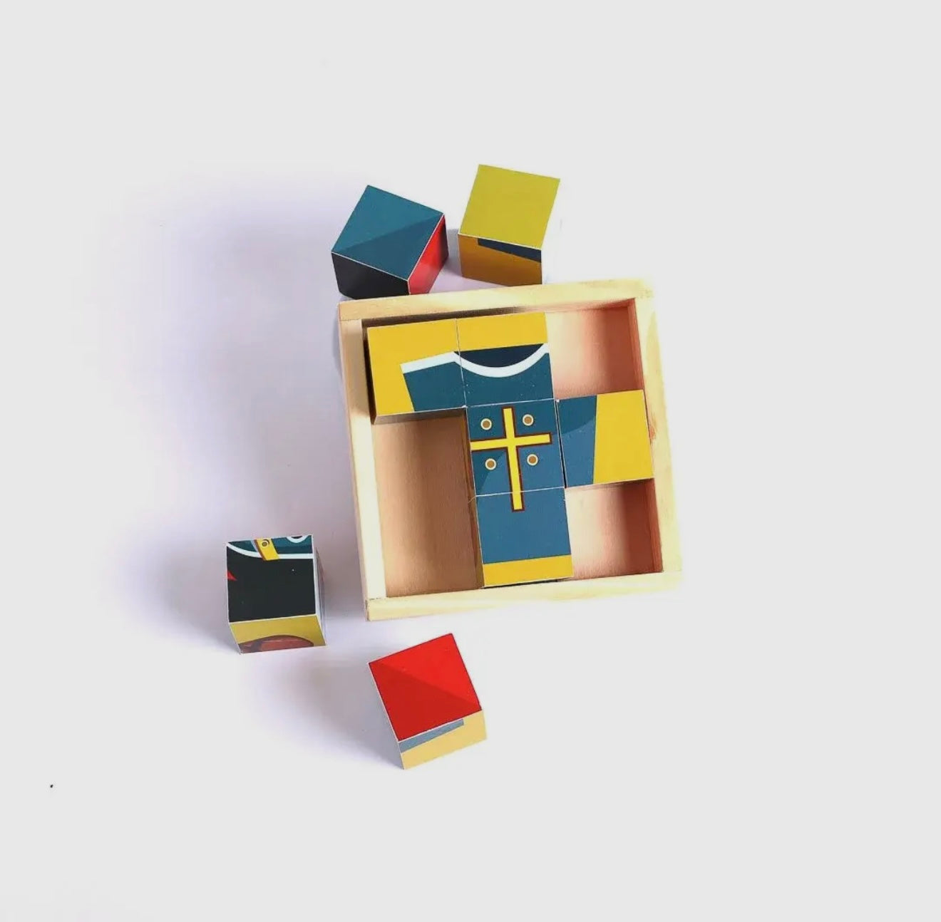 Armor of God Wooden Block Puzzle - 6 Ways