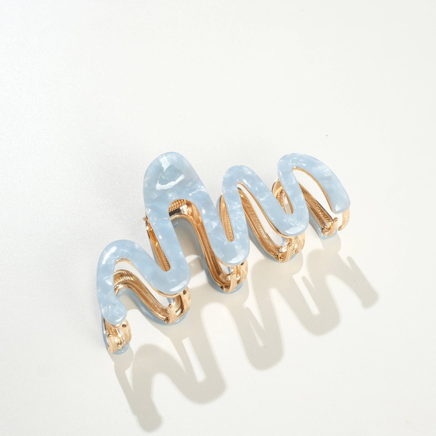 Willow Coastal Metal Squiggle Claw Clip – Large (4")