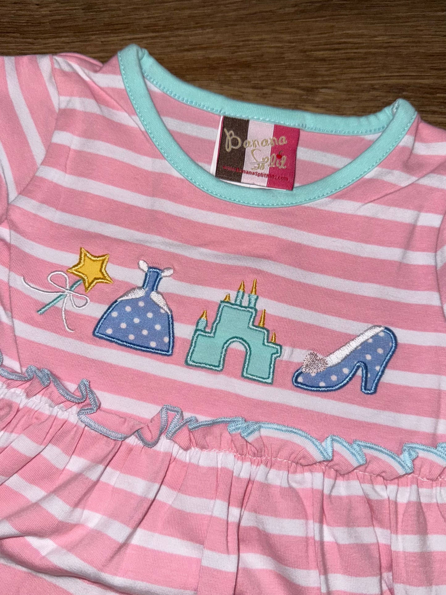 Appliqué Princess Romper
